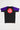 Back view of GB Essentials Women’s Rashguard in purple colorway, featuring the Gracie Barra Red Shield logo centered on the back with contrast stitching and geometric side panels.