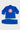 Blue GBK Lite Ripstop kids’ kimono set with large Red Shield patch on the back.