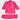 Pink GBK Lite Ripstop kids’ kimono set with Red Shield patches, a Gracie Barra lapel patch, and a GB label at the bottom of the lapel. Jacket and pants are shown clearly to help parents see the fit, color, and details perfect for young girls starting their Jiu-Jitsu journey.
