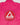 Close-up of the large Red Shield patch on the back of the pink GBK Lite Ripstop kimono, highlighting the sturdy stitching and bright color parents appreciate for long-lasting wear.