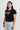 Stacked Womens Tee - Black