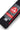 Close-up of the Black Belt’s Red Shield label, Edition patch, reinforced stitching, and red rank-stripe sleeve
