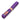 Folded purple GB Edition Adult Belt displayed diagonally with Red Shield patch, rank stripe sleeve, and size label.