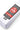 Close-up of the GB Edition Light Adult Belt showing the Red Shield label, textured pattern, reinforced stitching, and size tag.